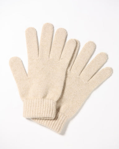 Cashmere gloves -natural - Homadic 