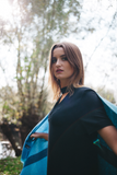 Cashmere shawl blue - Homadic 