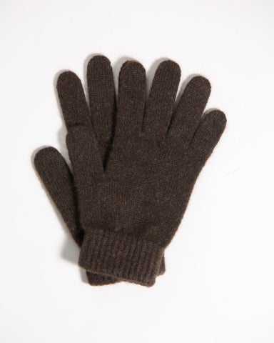 Yak wool gloves - dark - Homadic 